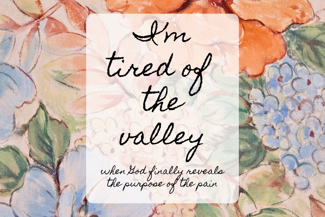 God, I'm Tired of the Valley