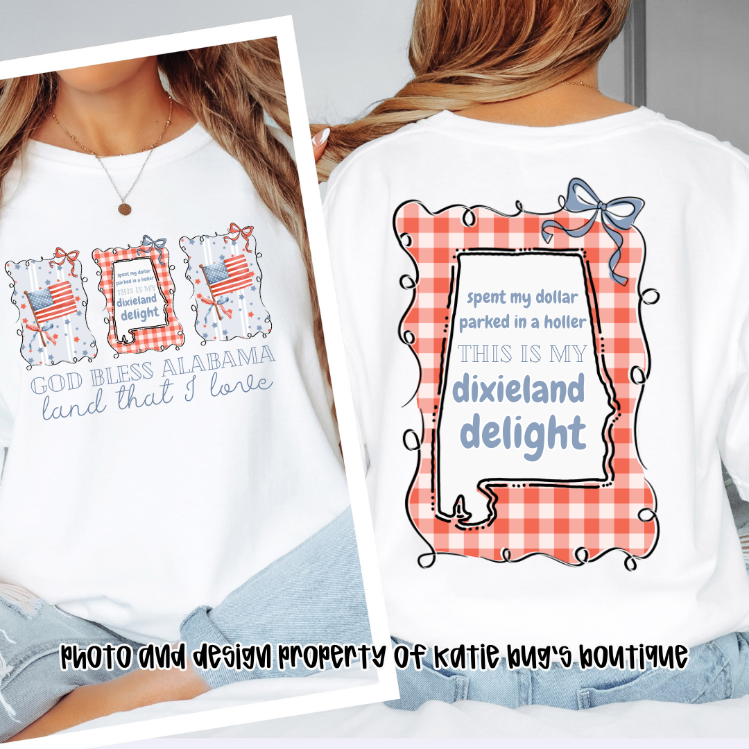 GOD BLESS ALABAMA - Custom KBB Design
