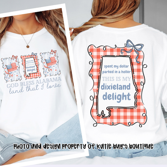 GOD BLESS ALABAMA - Custom KBB Design