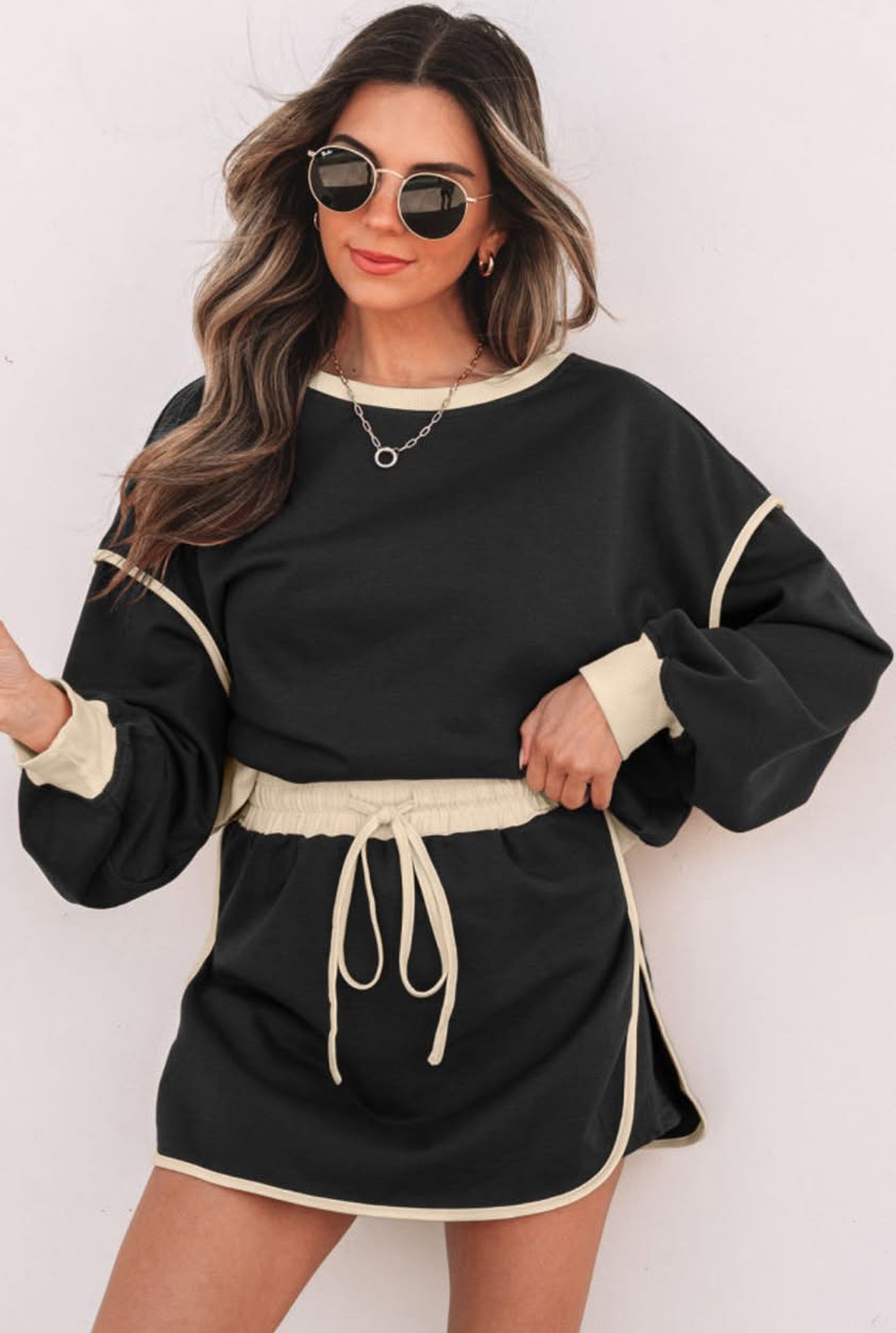 Little Black Skirt Set